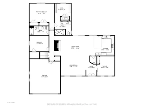 Floorplan - 8460 Dolfor Cv, Burr Ridge, IL 60527 photo 2 of 3