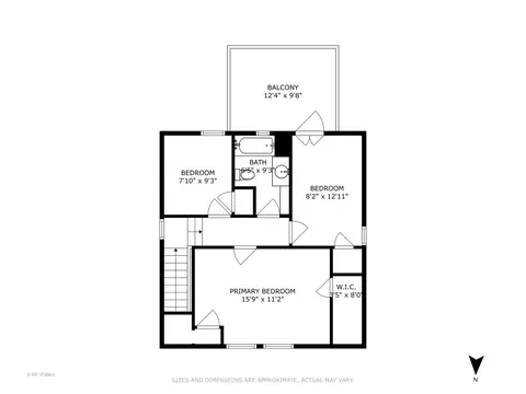 Floorplan - 3244 Harrison St, Evanston, IL 60201 photo 2 of 4