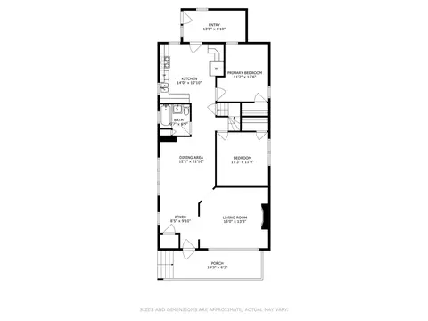 Floorplan - 2000 E 93rd St, Chicago, IL 60617 photo 3 of 4