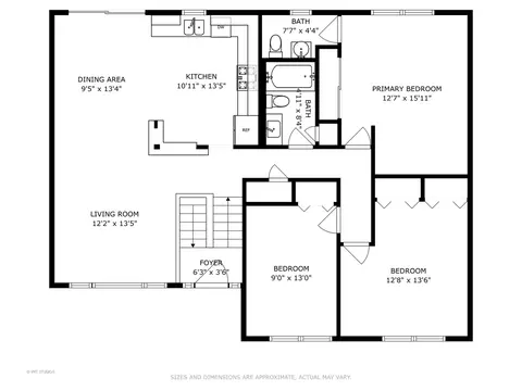 Floorplan - 16632 76th Ave, Tinley Park, IL 60477 photo 2 of 3