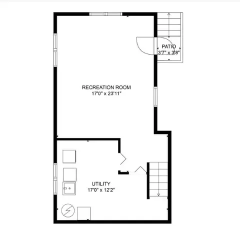 Floorplan - 3150 Patton Dr, Des Plaines, IL 60018 photo 3 of 3