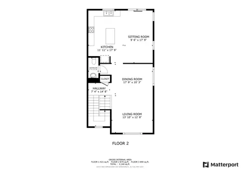 Floorplan - 220 River Front Dr, Mount Prospect, IL 60056 photo 2 of 3