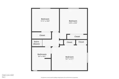 Floorplan - 5 Todd Ct, Crete, IL 60417 photo 2 of 4