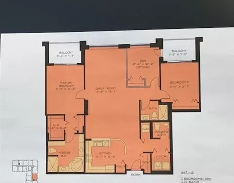 Floorplan - 1 Itasca Pl #407, Itasca, IL 60143 photo 1 of 1