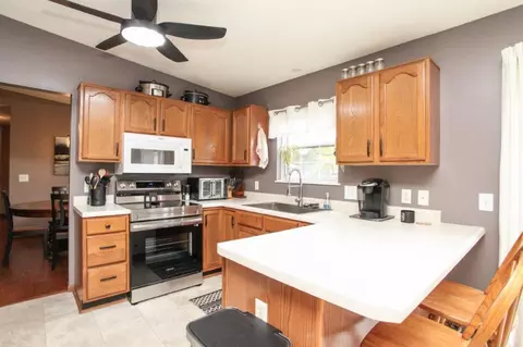Kitchen - 203 Elm St, Le Roy, IL 61752 photo 3 of 4