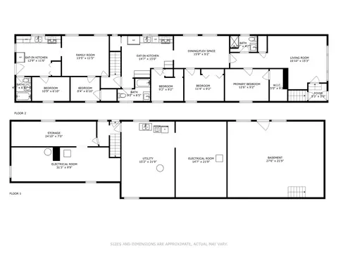 Floorplan - 842 W 33rd St, Chicago, IL 60608 photo 1 of 3