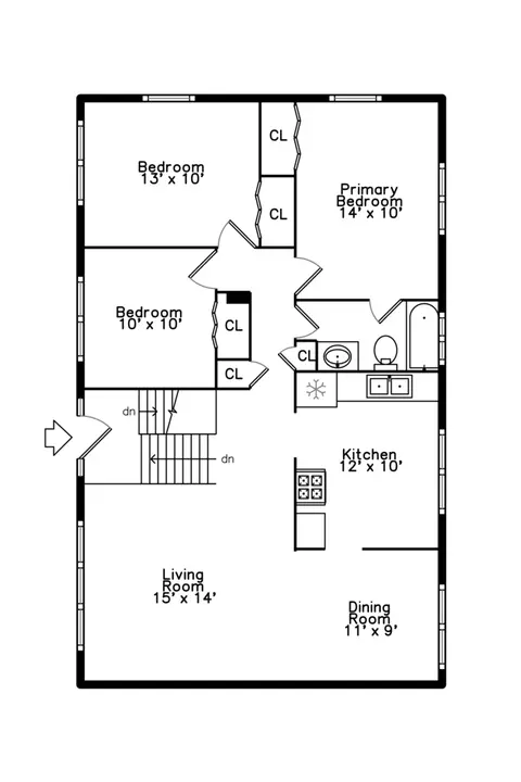 Floorplan - 330 Lafayette Ln, Hoffman Estates, IL 60169 photo 1 of 2