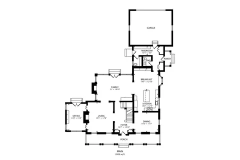 Floorplan - 401 E Center Ave, Lake Bluff, IL 60044 photo 1 of 3