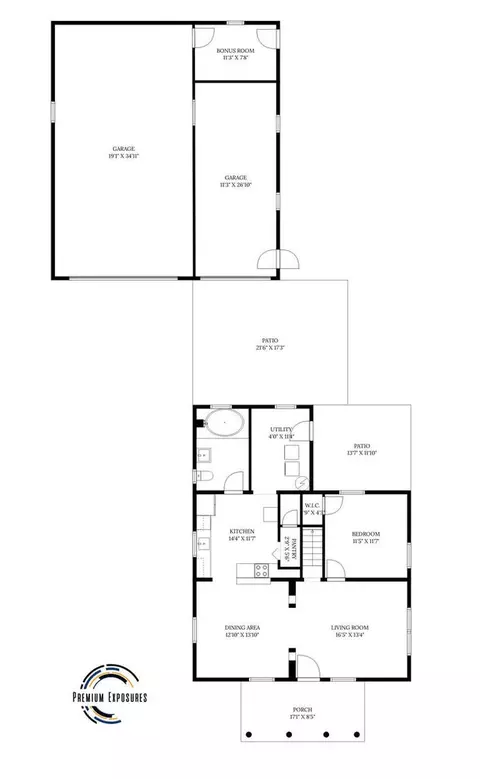 Floorplan - 103 S John St, Longview, IL 61852 photo 1 of 2