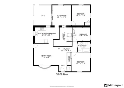 Floorplan - 22710 State St, Steger, IL 60475 photo 1 of 1
