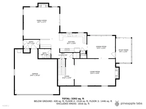 Floorplan - 1101 Golfview Rd, Glenview, IL 60025 photo 2 of 3