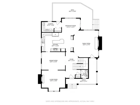 Floorplan - 220 E Scranton Ave, Lake Bluff, IL 60044 photo 1 of 3