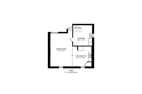 Floorplan - 325 Bellaire Ave, Des Plaines, IL 60016 photo 3 of 4