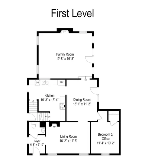 Floorplan - 223 E Scranton Ave, Lake Bluff, IL 60044 photo 1 of 3