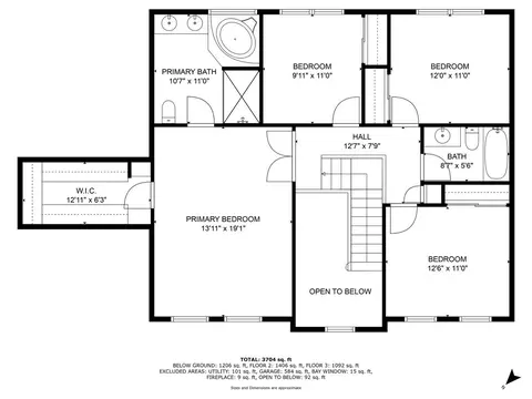 Floorplan - 3547 Tournament Dr, Elgin, IL 60124 photo 2 of 3