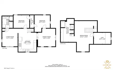 Floorplan - 206 E Daggy St, Tuscola, IL 61953 photo 1 of 2
