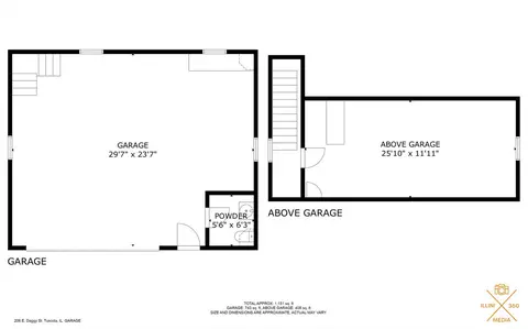 Floorplan - 206 E Daggy St, Tuscola, IL 61953 photo 2 of 2