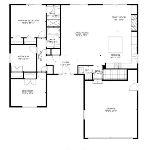 Floorplan - 117 E Blodgett Ave, Lake Bluff, IL 60044 photo 1 of 2