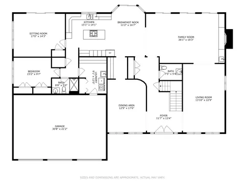 Floorplan - 116 Riverside Dr, Deerfield, IL 60015 photo 2 of 4