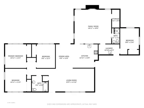 Floorplan - 301 W Brookside Cir, Wheaton, IL 60187 photo 1 of 1