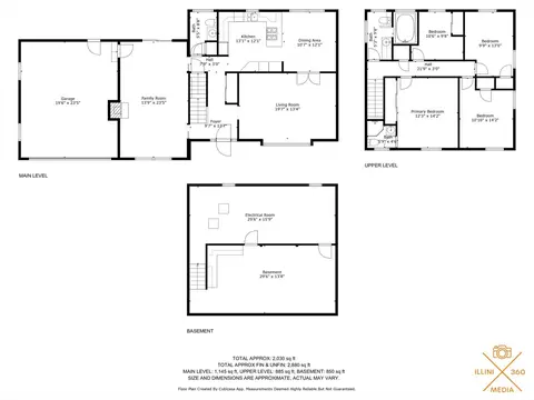 Floorplan - 1223 Foothill Dr, Champaign, IL 61821 photo 1 of 1