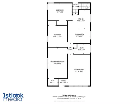 Floorplan - 3525 W 78th Pl, Chicago, IL 60652 photo 3 of 3