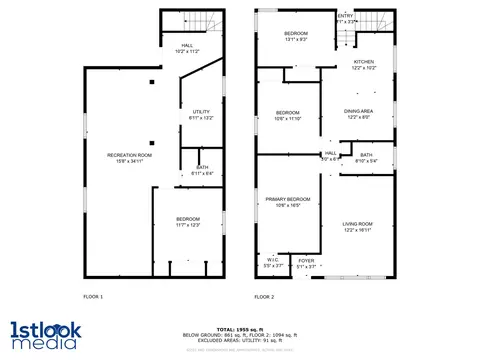 Floorplan - 3525 W 78th Pl, Chicago, IL 60652 photo 2 of 3