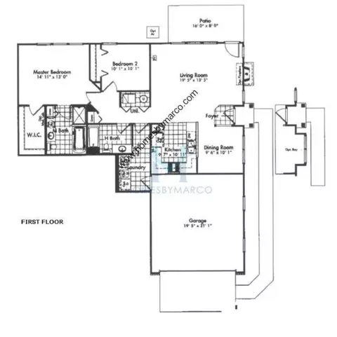 Floorplan - 1410 Westhampton Dr, Plainfield, IL 60586 photo 1 of 1
