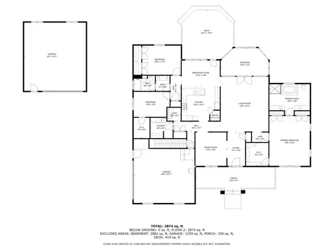 Floorplan - 24401 S Pine Ridge Dr, Monee, IL 60449 photo 3 of 4