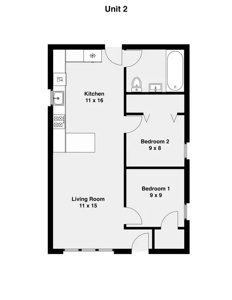 Floorplan - 3039 N Christiana Ave, Chicago, IL 60618 photo 2 of 3