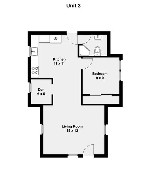 Floorplan - 3039 N Christiana Ave, Chicago, IL 60618 photo 3 of 3