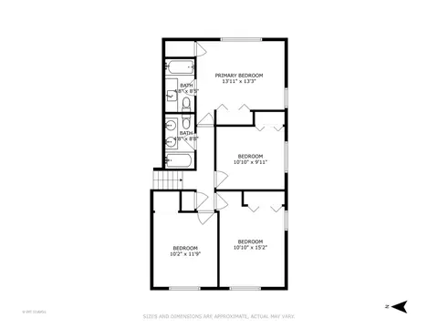Floorplan - 15205 Pine Dr, Oak Forest, IL 60452 photo 2 of 4