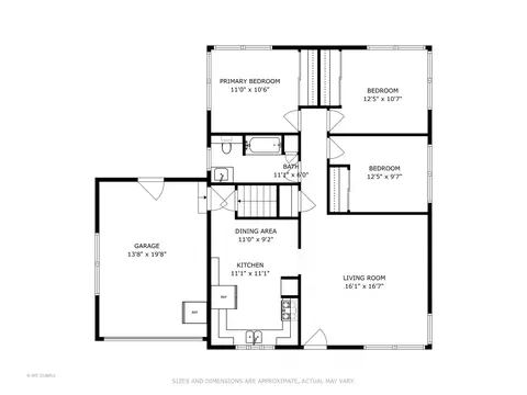 Floorplan - 829 Sheldon Ave, Aurora, IL 60506 photo 1 of 3
