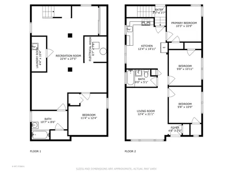 Floorplan - 1953 E 93rd St, Chicago, IL 60617 photo 1 of 1