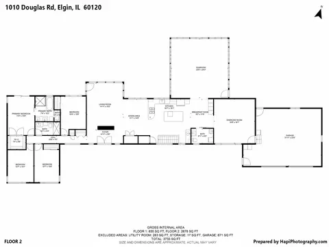 Floorplan - 1010 Douglas Rd, Elgin, IL 60120 photo 1 of 2