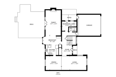 Floorplan - 2440 207th St, Olympia Fields, IL 60461 photo 3 of 4