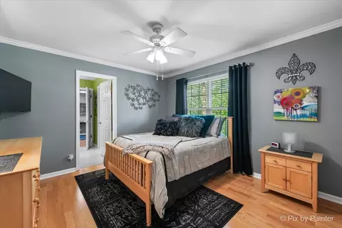 Bedroom - 1421 Whitefence Rd, Bartlett, IL 60103 photo 3 of 4
