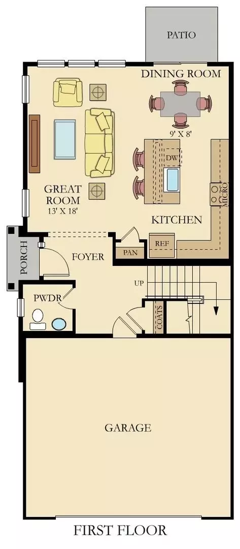 Floorplan - 1031 Draper Rd, Mchenry, IL 60050 photo 1 of 2