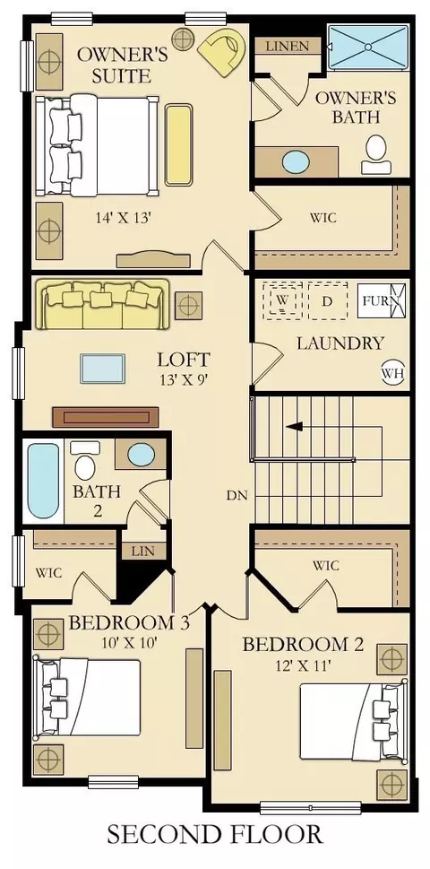 Floorplan - 1031 Draper Rd, Mchenry, IL 60050 photo 2 of 2