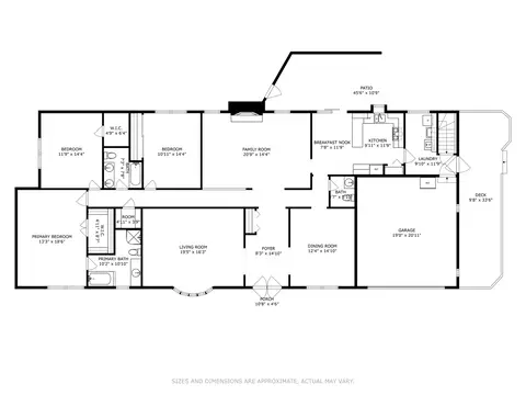 Floorplan - 400 Washington Rd, Glenview, IL 60025 photo 1 of 2