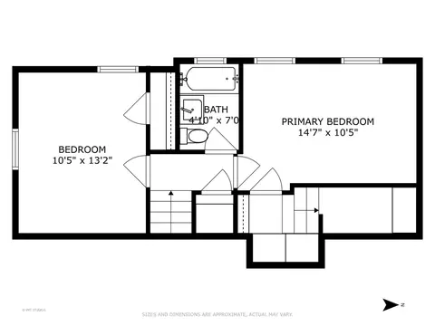 Floorplan - 1040 S Wolf Rd, Des Plaines, IL 60016 photo 2 of 4