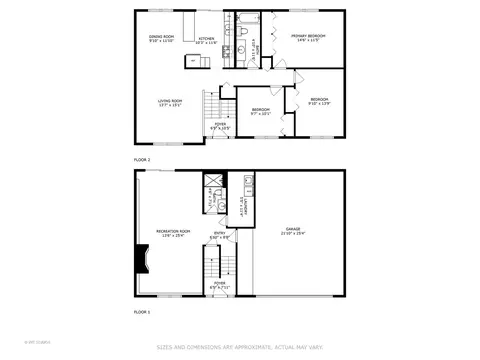 Floorplan - 966 Stuart Dr, Bartlett, IL 60103 photo 1 of 3