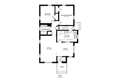 Floorplan - 17826 Roy St, Lansing, IL 60438 photo 2 of 2