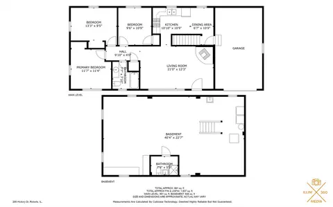 Floorplan - 205 Hickory Dr, Roberts, IL 60962 photo 1 of 1