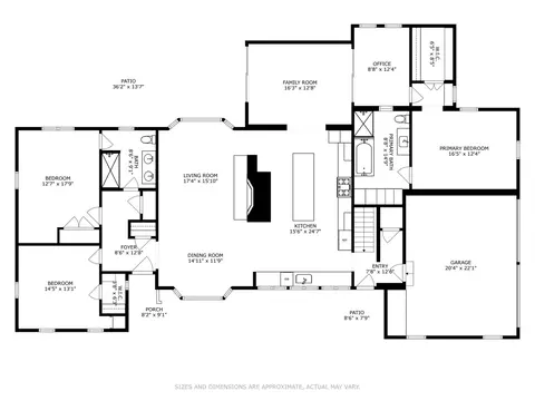 Floorplan - 425 E Blodgett Ave, Lake Bluff, IL 60044 photo 2 of 3