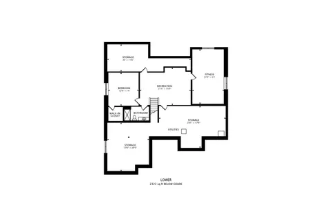 Floorplan - 526 Evergreen St, Wheaton, IL 60187 photo 2 of 2