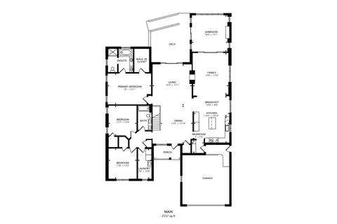 Floorplan - 526 Evergreen St, Wheaton, IL 60187 photo 1 of 2