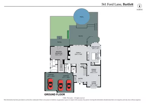 Floorplan - 561 Ford Ln, Bartlett, IL 60103 photo 3 of 4