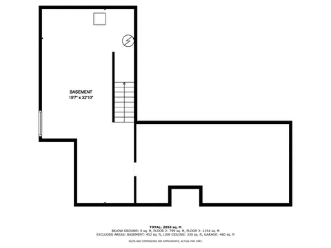 Floorplan - 857 Linden Cir, Hoffman Estates, IL 60169 photo 2 of 4