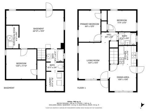 Floorplan - 2121 S 23 Ave, Broadview, IL 60155 photo 1 of 3